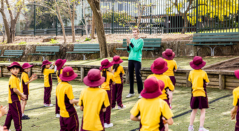 Teaching PDHPE at Christ the King Catholic Primary Nth Rocks