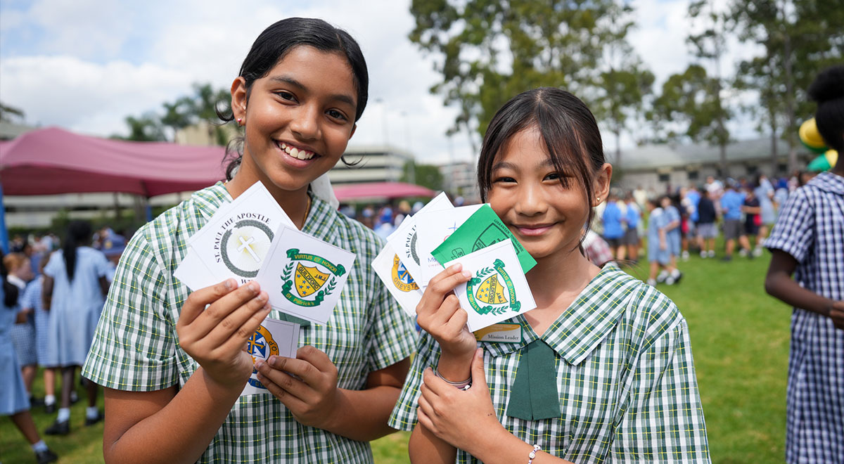 Year 6 students from 58 primary schools across the Diocese of Parramatta